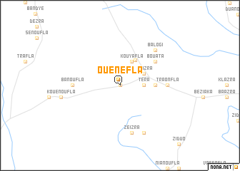 map of Ouénéfla