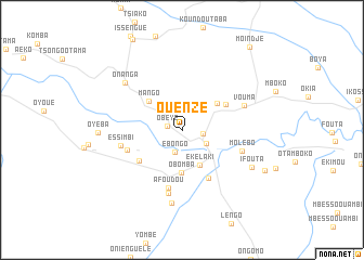 map of Ouenzé