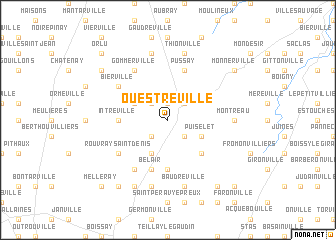 map of Ouestreville