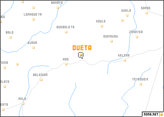 map of Oueta