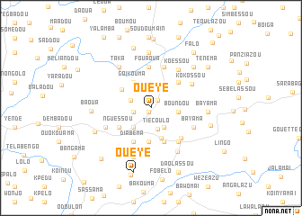 map of Oueye