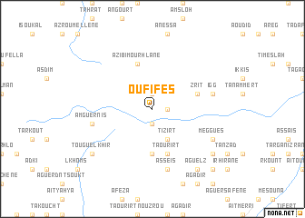 map of Oufifes