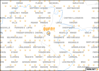 map of Oufny