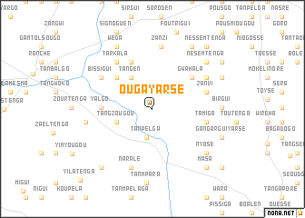 map of Ouga Yarsé