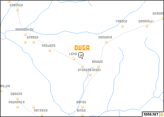 map of Ouga