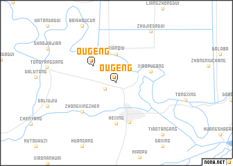 map of Ougeng