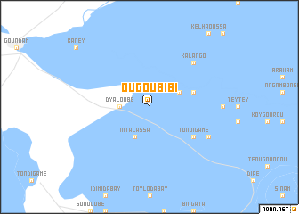 map of Ougoubibi