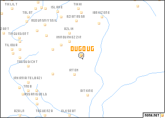 map of Ougoug