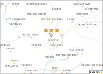 map of Ougrina