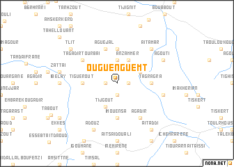 map of Ouguenguemt