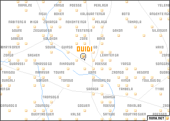 map of Ouidi