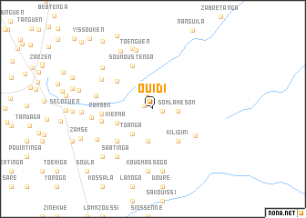 map of Ouidi