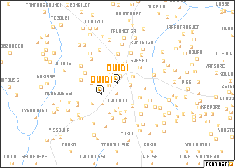 map of Ouidi