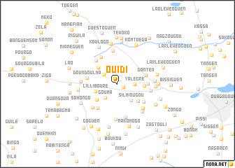 map of Ouidi