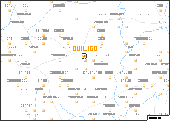 map of Ouiligo