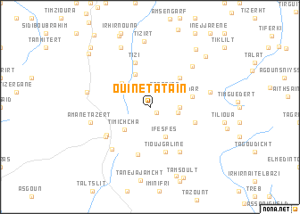 map of Ouine Tataïn