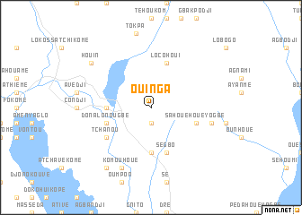 map of Ouinga