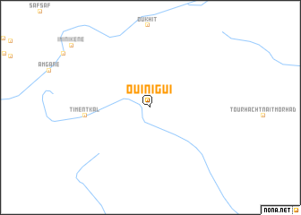 map of Ouinigui