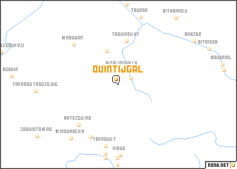 map of Ouintijgal