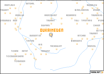 map of Oukaïmeden