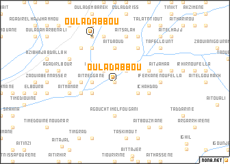 map of Oulad Abbou