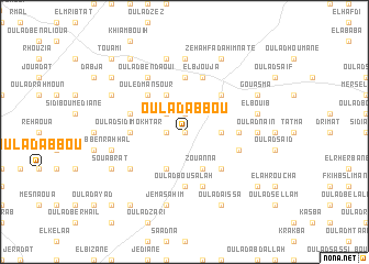 map of Oulad Abbou