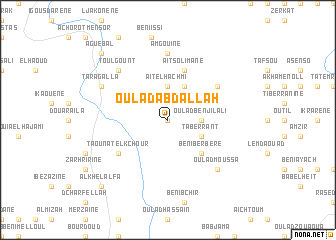 map of Oulad Abdallah