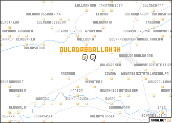 map of Oulad Abdallah