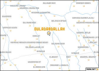 map of Oulad Abdallah