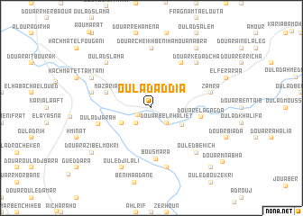 map of Oulad Addia