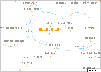 map of Oulad Aïcha