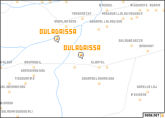 map of Oulad Aïssa