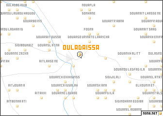 map of Oulad Aïssa