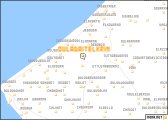 map of Oulad Aït El Krim