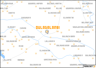 map of Oulad al ʼArbi