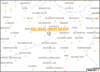 map of Oulad Ali Ben Cherif