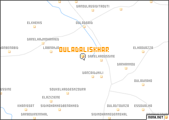 map of Oulad Ali Skhar