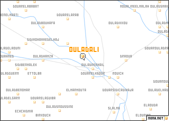 map of Oulad Ali