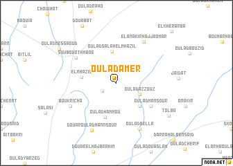 map of Oulad Amer