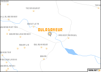 map of Oulad Ameur