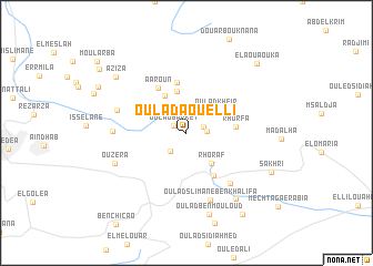 map of Oulad Aouelli