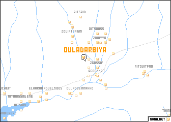 map of Oulad ʼArbiya