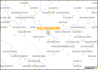 map of Oulad Askar