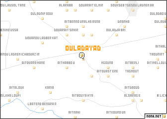 map of Oulad Ayad