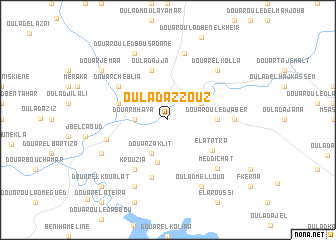 map of Oulad Azzouz