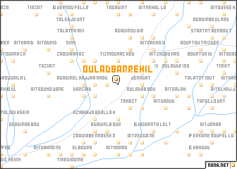 map of Oulad Barrehil