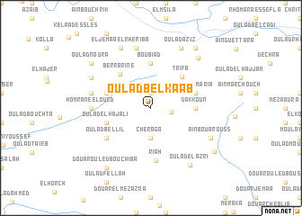 map of Oulad Bel Kaab