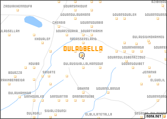 map of Oulad Bella