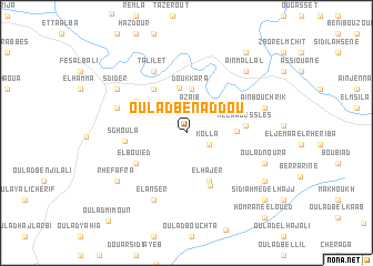 map of Oulad Ben Addou