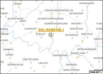 map of Oulad Ben Ali